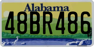 AL license plate 48BR486