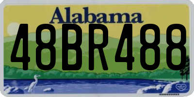 AL license plate 48BR488