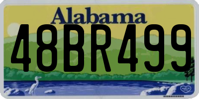 AL license plate 48BR499