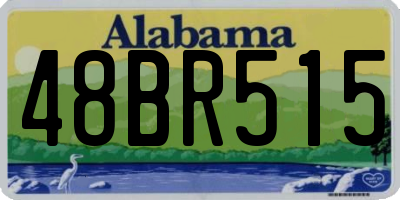 AL license plate 48BR515