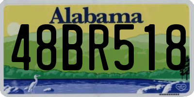 AL license plate 48BR518