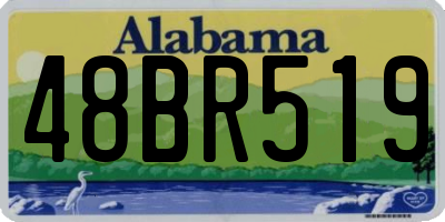 AL license plate 48BR519