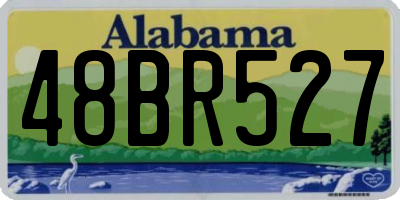 AL license plate 48BR527