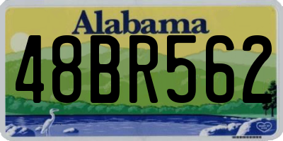 AL license plate 48BR562