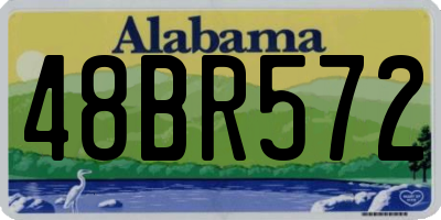 AL license plate 48BR572