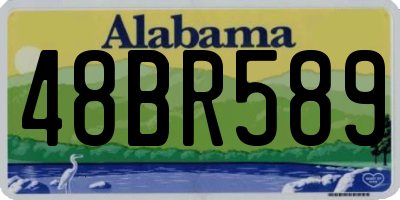 AL license plate 48BR589
