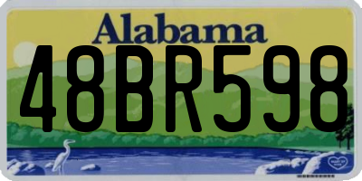 AL license plate 48BR598