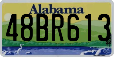 AL license plate 48BR613