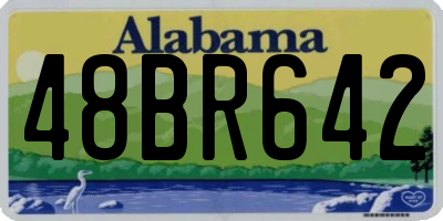 AL license plate 48BR642