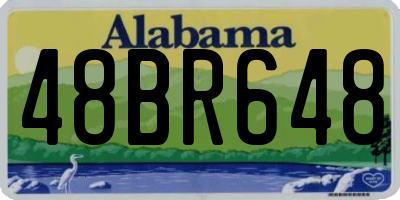 AL license plate 48BR648