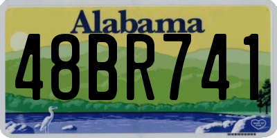 AL license plate 48BR741