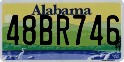 AL license plate 48BR746