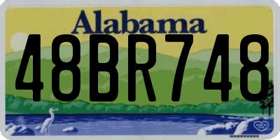 AL license plate 48BR748