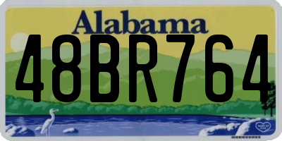 AL license plate 48BR764