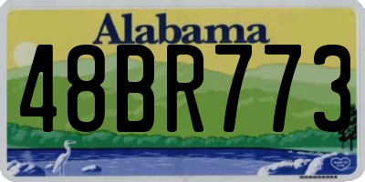 AL license plate 48BR773