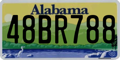 AL license plate 48BR788