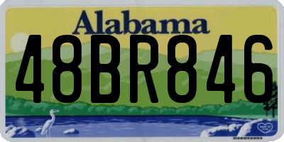 AL license plate 48BR846