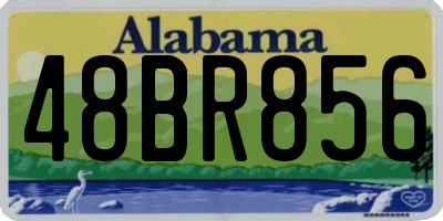 AL license plate 48BR856
