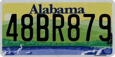 AL license plate 48BR879