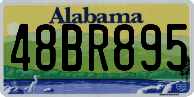 AL license plate 48BR895