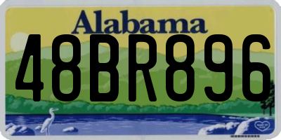 AL license plate 48BR896