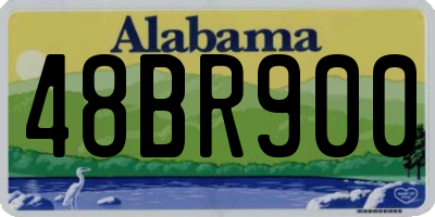 AL license plate 48BR900