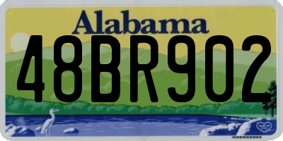 AL license plate 48BR902