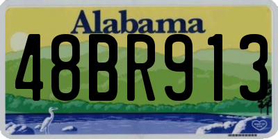 AL license plate 48BR913