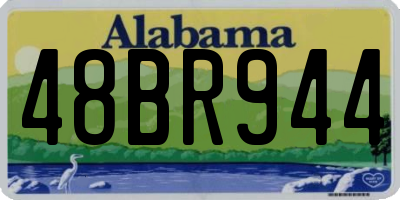 AL license plate 48BR944