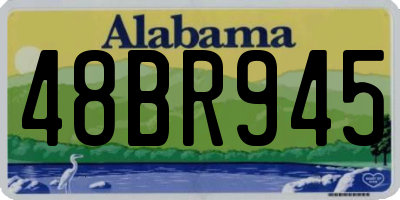 AL license plate 48BR945