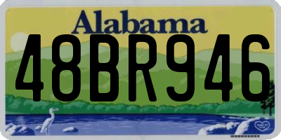 AL license plate 48BR946