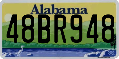 AL license plate 48BR948