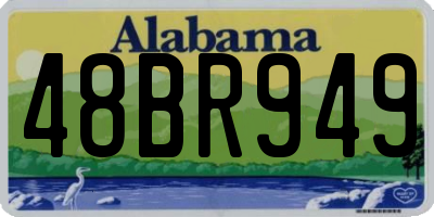 AL license plate 48BR949