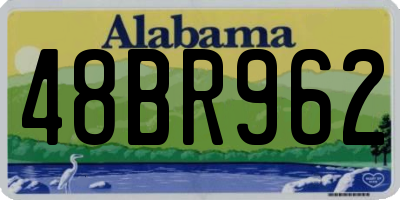 AL license plate 48BR962