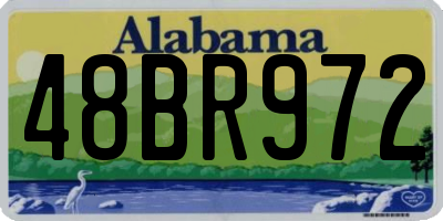 AL license plate 48BR972