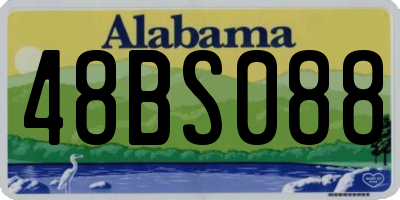 AL license plate 48BS088