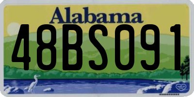 AL license plate 48BS091