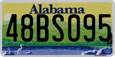 AL license plate 48BS095