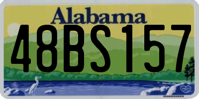AL license plate 48BS157