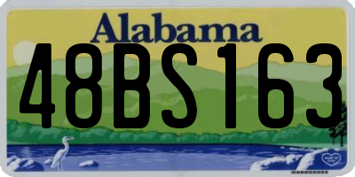 AL license plate 48BS163