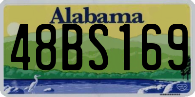 AL license plate 48BS169