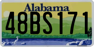 AL license plate 48BS171
