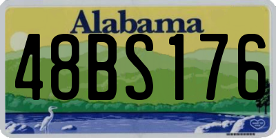 AL license plate 48BS176