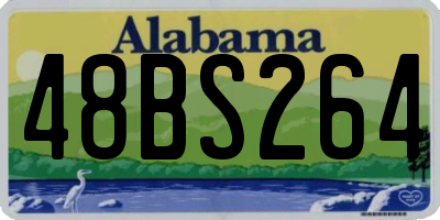 AL license plate 48BS264