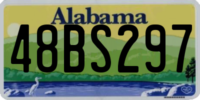 AL license plate 48BS297