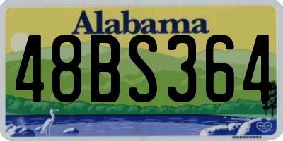 AL license plate 48BS364