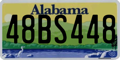 AL license plate 48BS448