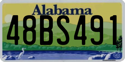 AL license plate 48BS491