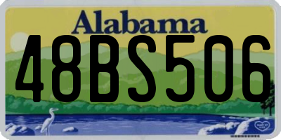 AL license plate 48BS506
