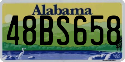 AL license plate 48BS658